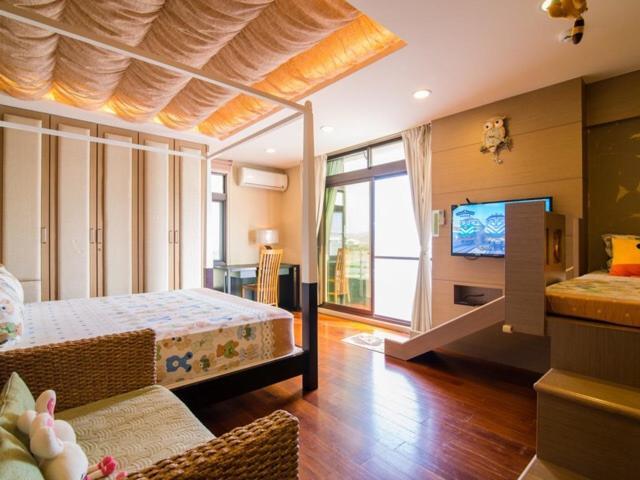 宜人生活溜滑梯親子民宿 Easylife B&B Dongshan  Εξωτερικό φωτογραφία
